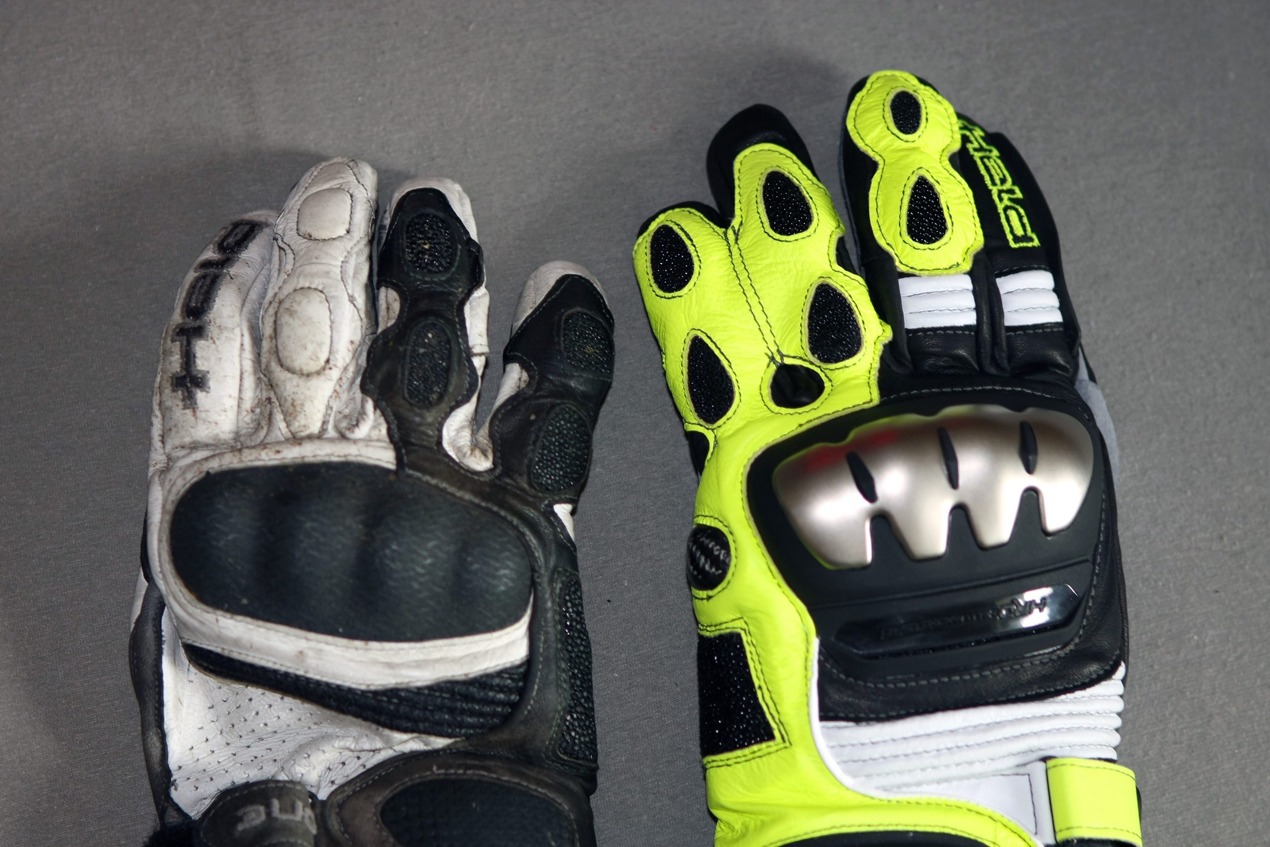 Held Phantom II Motorrad Sport Racing Handschuhe mit Schale aus Titanium 