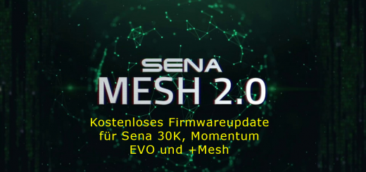 Kostenloses Firmwareupdate fÃ¼r Sena 30K, Momentum EVO und +Mesh