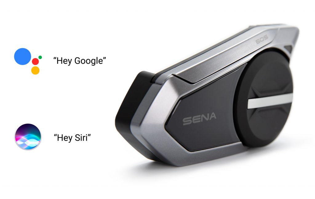 Sena 50S Sprachassistenten Google Siri